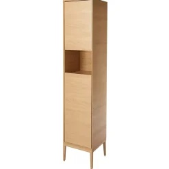 Colonne De Salle De Bains|GoodHome Pieds en chêne pour colonne de salle de bains Avela 40 cm