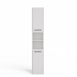 Meuble De Salle De Bains Faible Profondeur|Topeshop PISA - Colonne de salle de bain 30x30x170 - Meuble salle de bain - Rangement salle de bain - Colonne rangement
