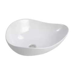Ceramia PixL 50,5 x 38 x 18 cm vasque à poser Infinitio, sans trop-plein, blanc (CEPX5038)