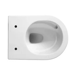 Wc Suspendu|Ceramica PixL WC suspendu en céramique sans bride Tornado Quiet et fixations invisibles + abattant frein de chute, blanc (CEPX010RTORPWM)