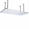 Robinet De Douche|Signature plafonnier chrome LED 80x40 cm avec 4 piliers
