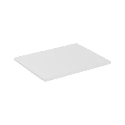 Meublorama Plan de meuble sous vasque NOXERA 60 cm Coloris blanc mat À poser