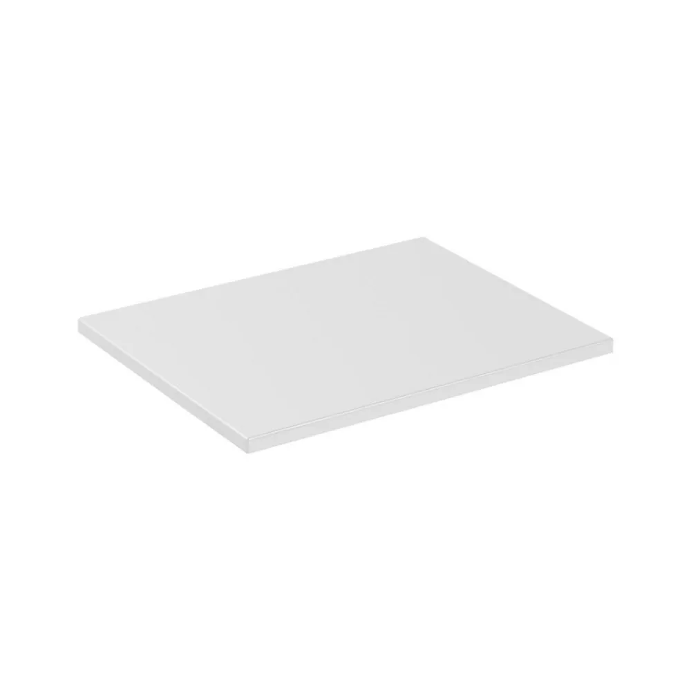 Meublorama Plan de meuble sous vasque NOXERA 60 cm Coloris blanc mat À poser