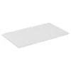 Plan Double Vasque|Meublorama Plan de meuble sous vasque NOXERA 80 cm Coloris blanc mat À poser