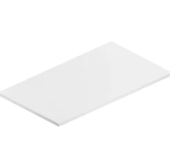 Ipiemme SRL Plan de toilette blanc L.90 x l.51,5 x ép.2 cm, Pura+