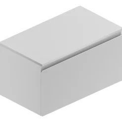 Ipiemme SRL Plan de toilette blanc L.90 x l.51,5 x ép.2 cm, Pura+