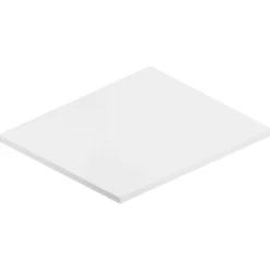 Plan De Travail Buanderie|Plan De Travail Salle De Bains|Ipiemme SRL Plan de toilette blanc L.60 x l.51,5 x ép.2 cm, Pura+