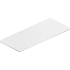 Ipiemme SRL Plan de toilette blanc L.120 x l.51,5 x ép.2 cm, Pura+