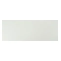 GoodHome Plan de toilette blanc mat L.120 x l.45 x ép.2,8 cm, Perma