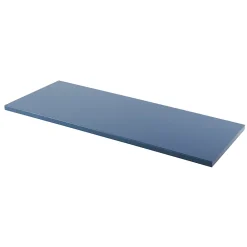 Plan De Travail Buanderie|Plan De Travail Salle De Bains|GoodHome Plan de toilette bleu mat L.120 x l.45 x ép.2,8 cm, Perma