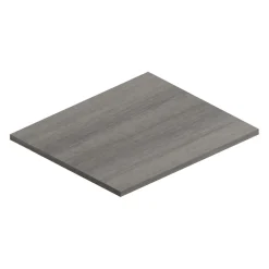 Ipiemme SRL Plan de toilette effet chêne Metz L.60 x l.51,5 x ép.2 cm, Pura+
