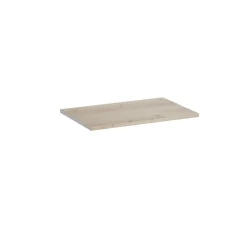Plan De Travail Buanderie|Plan De Travail Salle De Bains| Plan de toilette faible profondeur effet chêne artisan L.60 x l.38 x ép.1,8 cm, Calao