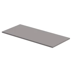 GoodHome Plan de toilette L.100 x l.45 x ép.1,8 cm, beige cachemire, Kentia