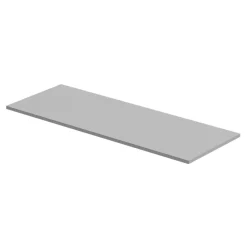 Plan De Travail Buanderie|Plan De Travail Salle De Bains|GoodHome Plan de toilette L.120 x l.45 x ép.18 cm blanc mat Kentia