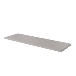 GoodHome Plan de toilette L.140 x l.45 x ép.2 cm effet granite gris Cadélia