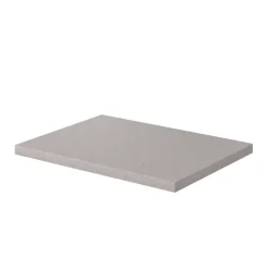 GoodHome Plan de toilette L.60 x l.45 x ép.2 cm, effet granite gris, Cadélia