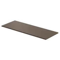 GoodHome Plan de toilette L.120 x l.45 x ép.18 cm effet noyer Kentia