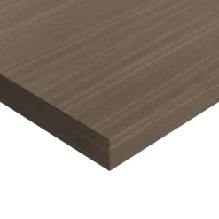 GoodHome Plan de toilette L.120 x l.45 x ép.18 cm effet noyer Kentia