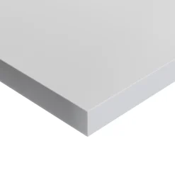 Plan De Travail Buanderie|Plan De Travail Salle De Bains|GoodHome Plan de toilette L.140 x l.45 x ép.1,8 cm blanc mat Kentia