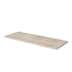 Plan De Travail Buanderie|Plan De Travail Salle De Bains|GoodHome Plan de toilette L.120 x l.45 x ép.2 cm effet travertin Cadélia