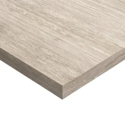 Plan De Travail Buanderie|Plan De Travail Salle De Bains|GoodHome Plan de toilette L.120 x l.45 x ép.2 cm effet travertin Cadélia