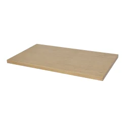 Plan De Travail Buanderie|Plan De Travail Salle De Bains|GoodHome Plan de toilette placage chêne L.80,4 x l.45,2 x ép.2,8 cm, Perma