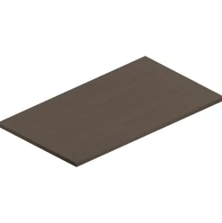 Ipiemme SRL Plan de toilette plaqué noyer L.90x l.51,5 x ép.2 cm, Pura+