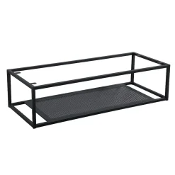 Mob-In Plan de toilette suspendu WILL -Ep. 3,8cm L120cm + structure métal