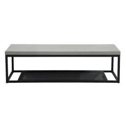 Mob-In Plan de toilette suspendu WILL -Ep. 3,8cm L120cm + structure métal