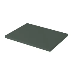 Plan De Travail Buanderie|GoodHome Plan de toilette vert mat L.60,4 x l.45,2 x ép.2,8 cm, Perma
