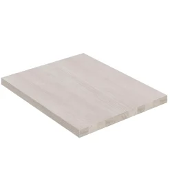 T-Bath Plan de toilette 61x49x3 cm hydrofuge placage frêne naturel