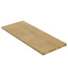 T-Bath Plan de toilette 121x49x3 cm hydrofuge placage chêne naturel