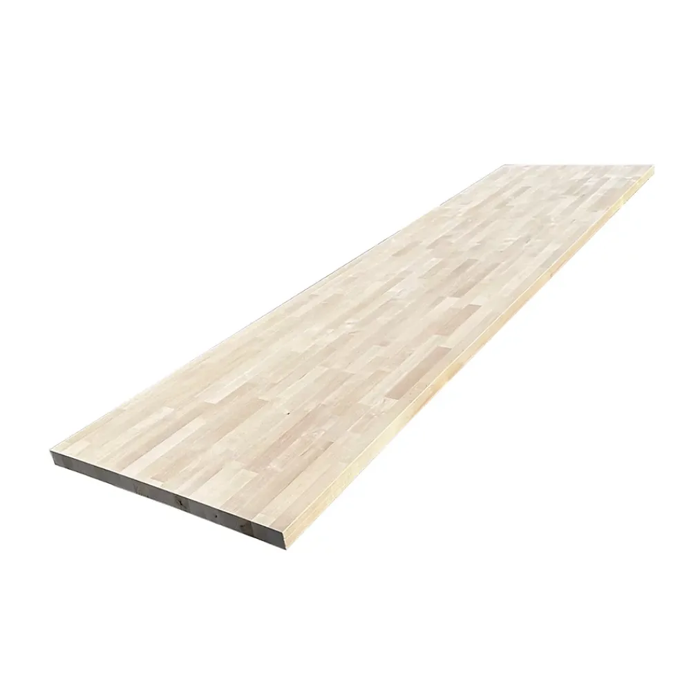 Wood&Sens Plan de travail bouleau, L.2,5 m x l.65 cm, Ep.3,6 cm