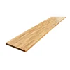 Wood&Sens Plan de travail Chêne plaqué huilé, L.240 cm x l.63,5 cm, Ep.37 mm