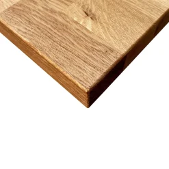 Wood&Sens Plan de travail Chêne plaqué huilé, L.240 cm x l.63,5 cm, Ep.37 mm