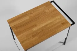 Plan De Travail Salle De Bains|Furnidea Plan de travail en bois chêne massif naturel 80 cm pour meuble de salle de bain