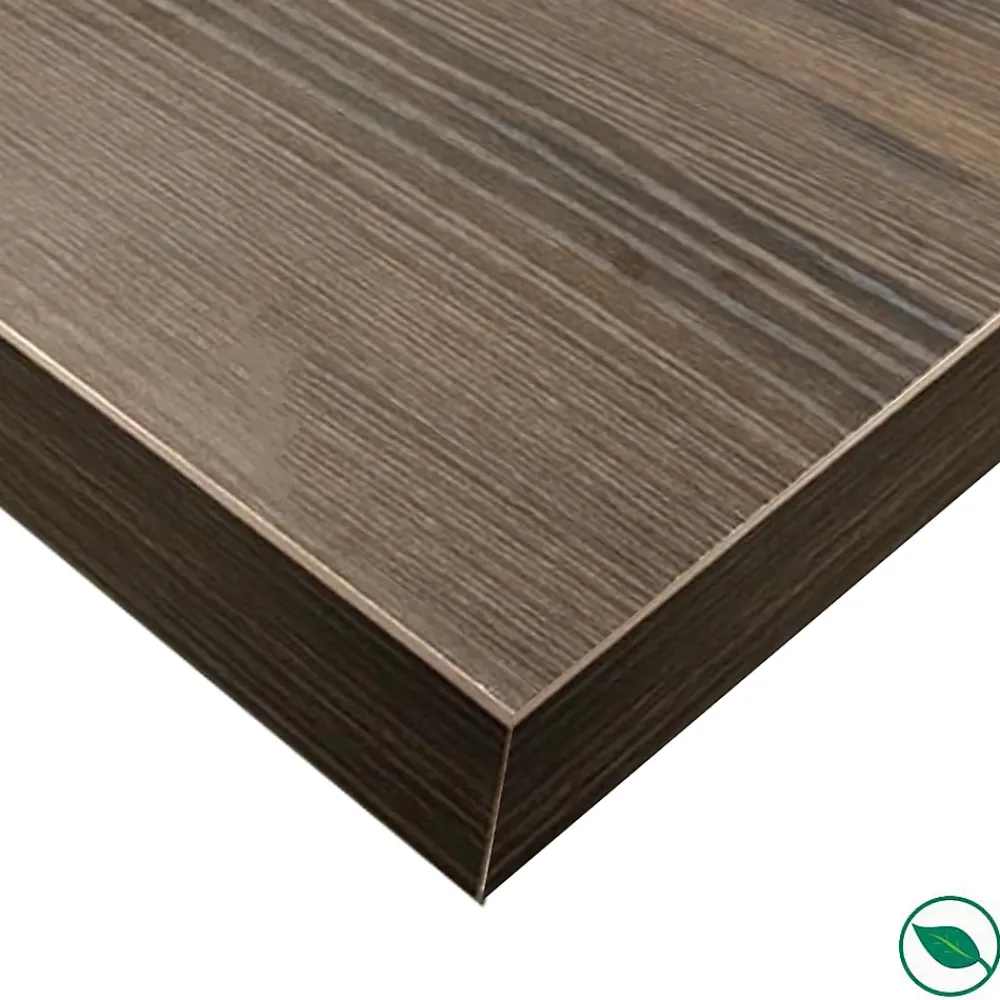 Forestea Plan de travail ilot central stratifié HPL chêne brun 1600 x 900 x 38 mm