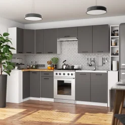 Plan De Travail Buanderie|Akord Furniture Factory Plan de travail pour la cuisine basse AKORD S80 OLIWIA Chêne Craft 80 cm couleur Chêne Craft 80x60x3,2 cm