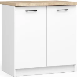 Akord Furniture Factory Plan de travail pour la cuisine AKORD S80 OLIWIA Chêne Sonoma 80 cm 80x60x3,2 cm