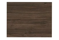 Furnidea Plan de travail pour meuble de salle de bain TERRA VILLA coloris noyer foncé 60 cm