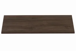 Furnidea Plan de travail pour meuble de salle de bain TERRA VILLA coloris noyer foncé 120 cm