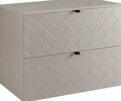 Plan De Travail Salle De Bains|Furnidea Plan de travail pour meuble de salle de bain VENA FLOW cachemire mat 80 cm