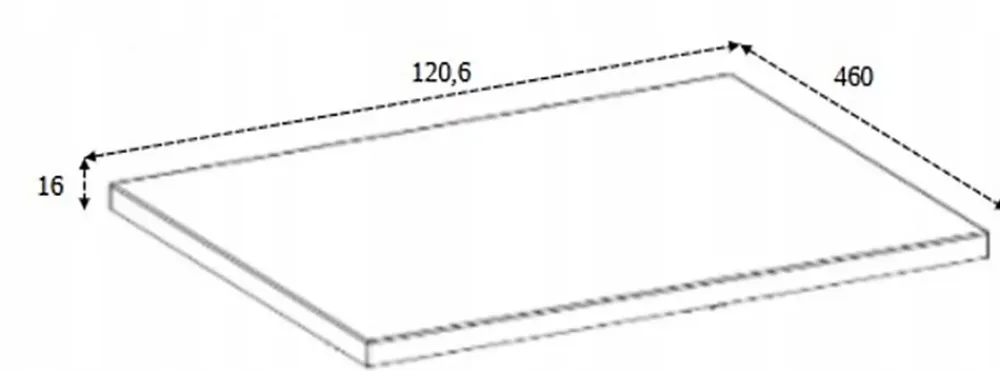 Plan De Travail Salle De Bains|Furnidea Plan de travail pour meuble de salle de bain VENA FLOW cachemire mat 120 cm