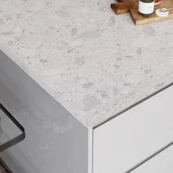 GoodHome Plan de travail stratifié ceppo gris Berberis L.300 x l.62 x Ép.3,8 cm