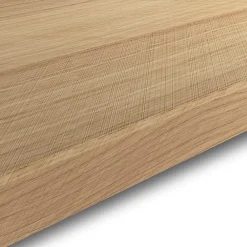 GoodHome Plan de travail stratifié aspect chevron chêne Berberis L.300 x l.62 x Ép.3,8 cm