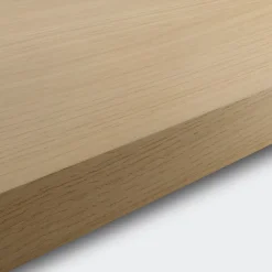 GoodHome Plan de travail stratifié aspect bois clair Kala L.300 x l.62 x Ép.3,8 cm