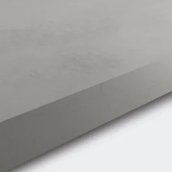 GoodHome Plan de travail stratifié gris effet béton L.300 x l.62 x ép.3,8 cm, Kala