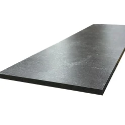 Forestea Plan de travail stratifié HPL ardoise 2000 x 650 x 38 mm