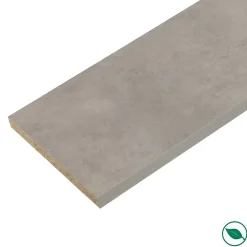 Forestea Plan de travail stratifié béton 1850 x 610 x 28 mm