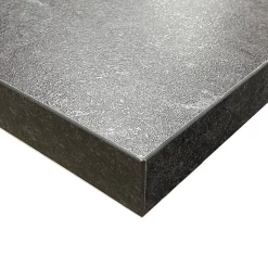 Forestea Plan de travail stratifié HPL ardoise 3000 x 650 x 38 mm
